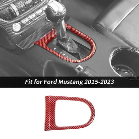 For 2015-2023 Ford Mustang Gear Shift Panel Frame Cover Trim