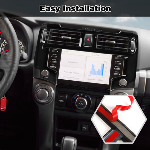 For 2020-2023 Toyota 4Runner Interior Central Control GPS Navigation Panel Trim Cove