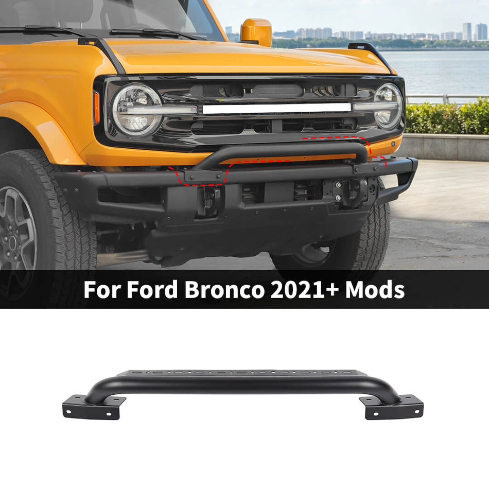 For 2021+ Ford Bronco Front Bumper Spotlight Mount Bracket