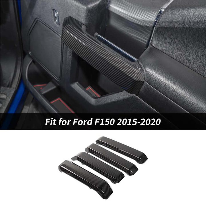 For Ford 2015-2020 F150 & 2017-2022 F250 F350 4 Door Inner Door Handle Trim Cover (SuperCrew Only)