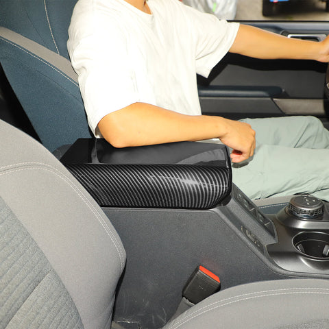 For 2021+ Ford Bronco Center Console Armrest Box Panel Trim Cover Protector