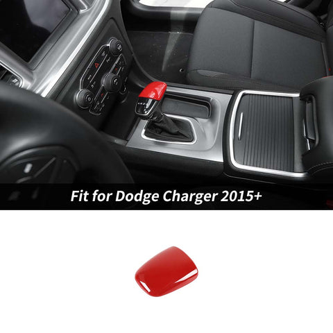 For 2015+ Dodge Charger/Challenger/2018+ Durango Inner Gear Shift Knob Cover Trim