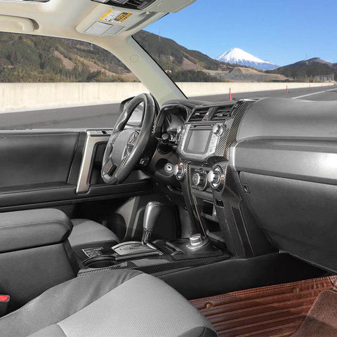 For 2020-2023 Toyota 4Runner 9 x Interior Front Central Dashboard Trim Kit