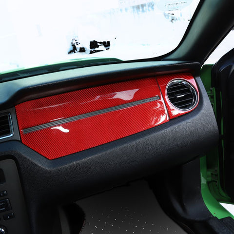 For 2009-2013 Ford Mustang Co-pilot Dashboard Air Vent Outlet Trim Cover