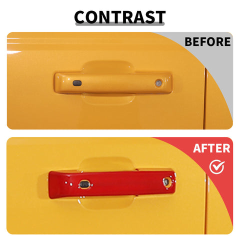 For 2021+ Ford Bronco Exterior Side RearView Mirror Shell Door Handle Trim Cover Kit