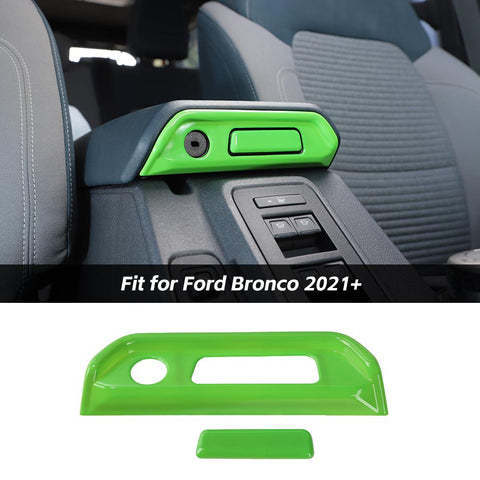 For 2021+ Ford Bronco Car Armrest Box Switch Decoration Cover Trim