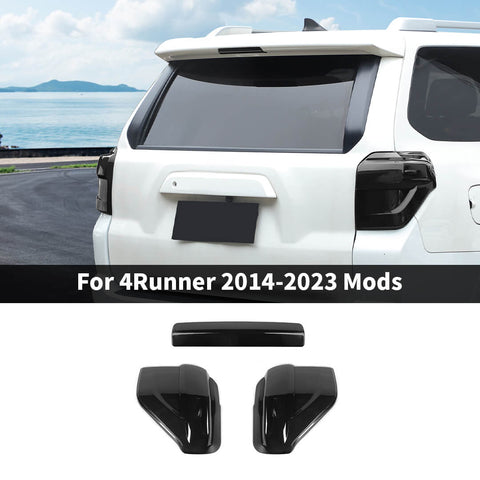For 2014-2023 4Runner High Brake Light &Taillight Lamp Cover Trim Kit
