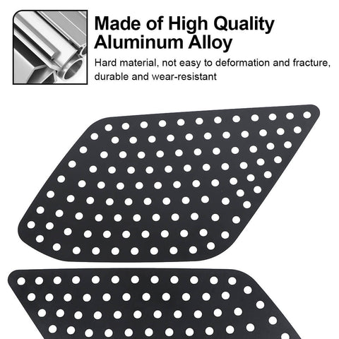 For 2010-2023 Toyota 4Runner Rear Triangular Window Glass Plate Trim Decor Cover Bezels