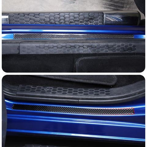 Outer Door Sill Plate Scuff Cover For Dodge Ram 2010-2015 Accessories | CheroCar