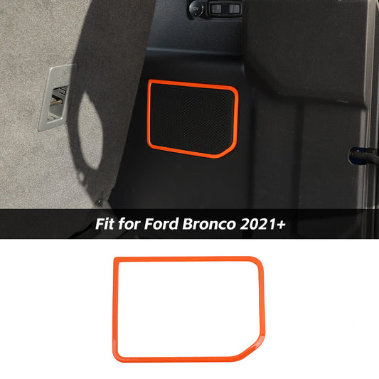 Rear Cargo Trunk Speaker Horn Trim Cover Decor For Ford Bronco 2021+ Accessories | CheroCar