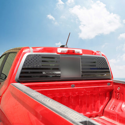 For 2023+ Chevy Colorado/GMC-CANYON Rear Window Glass Decal Sticker Trim Cover