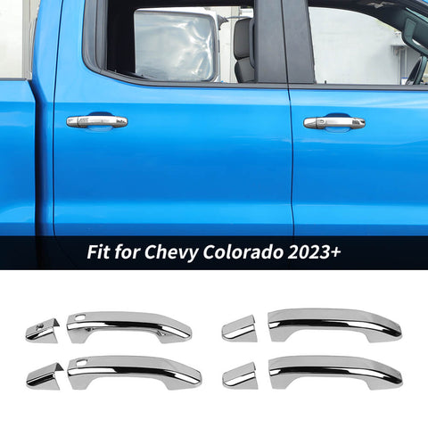 For 2023+ Chevy Colorado/2019+ Silverado/GMC Sierra Exterior Door Handle Decor Trim Cover Shell