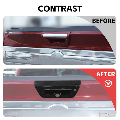For 2015-2020 FordF150 Rear Tailgate Door Handle Bowl Cover Trim Decor Suitable For Cameras