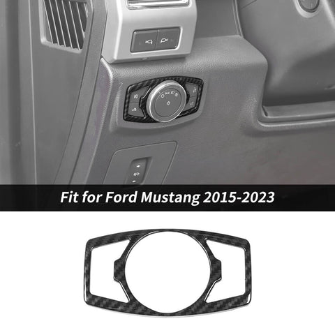 For 2015-2023 Ford Mustang & 2015-2020 F150 Headlight Switch Knob Cover Trim