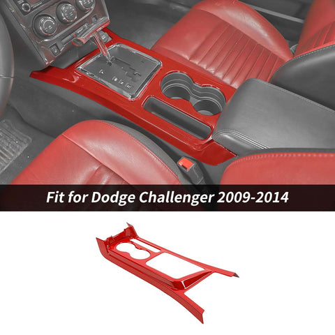 For 2009-2014 Dodge Challenger Center Gear Shift Panel Cover Trim Decor