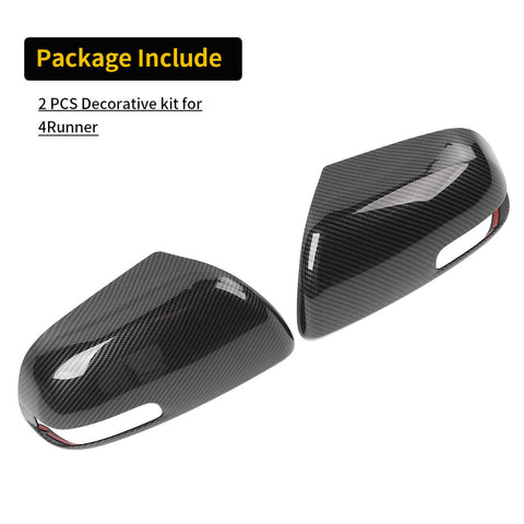 For 2010-2013 4Runner Car Rear View Mirror Panel Decor Cover Trim Shell Cap