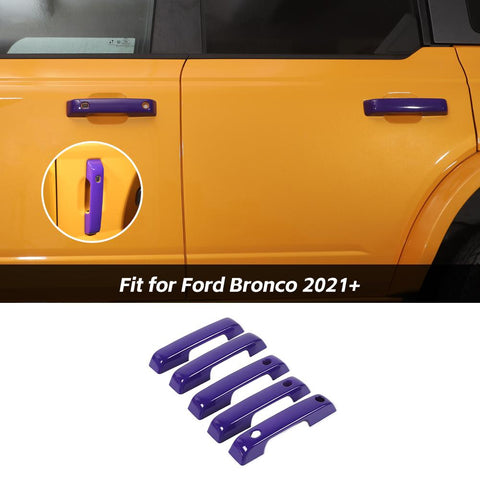 Exterior Door Handle Cover Trim Shell Protect For Ford Bronco 2021+ Accessories | CheroCar