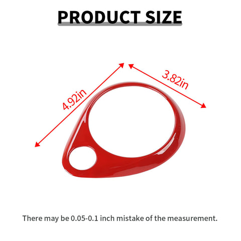 For 2011-2020 Dodge Durango Center Console Speaker Horn Cover Trim Ring