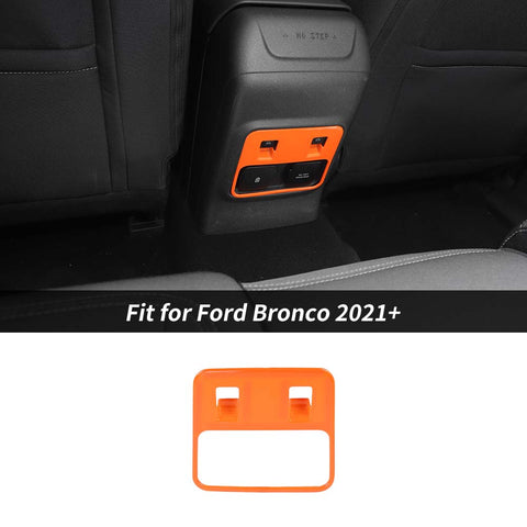 Rear Window Switch Button Panel Frame Decoration For Ford Bronco 2021+ Accessories | CheroCar