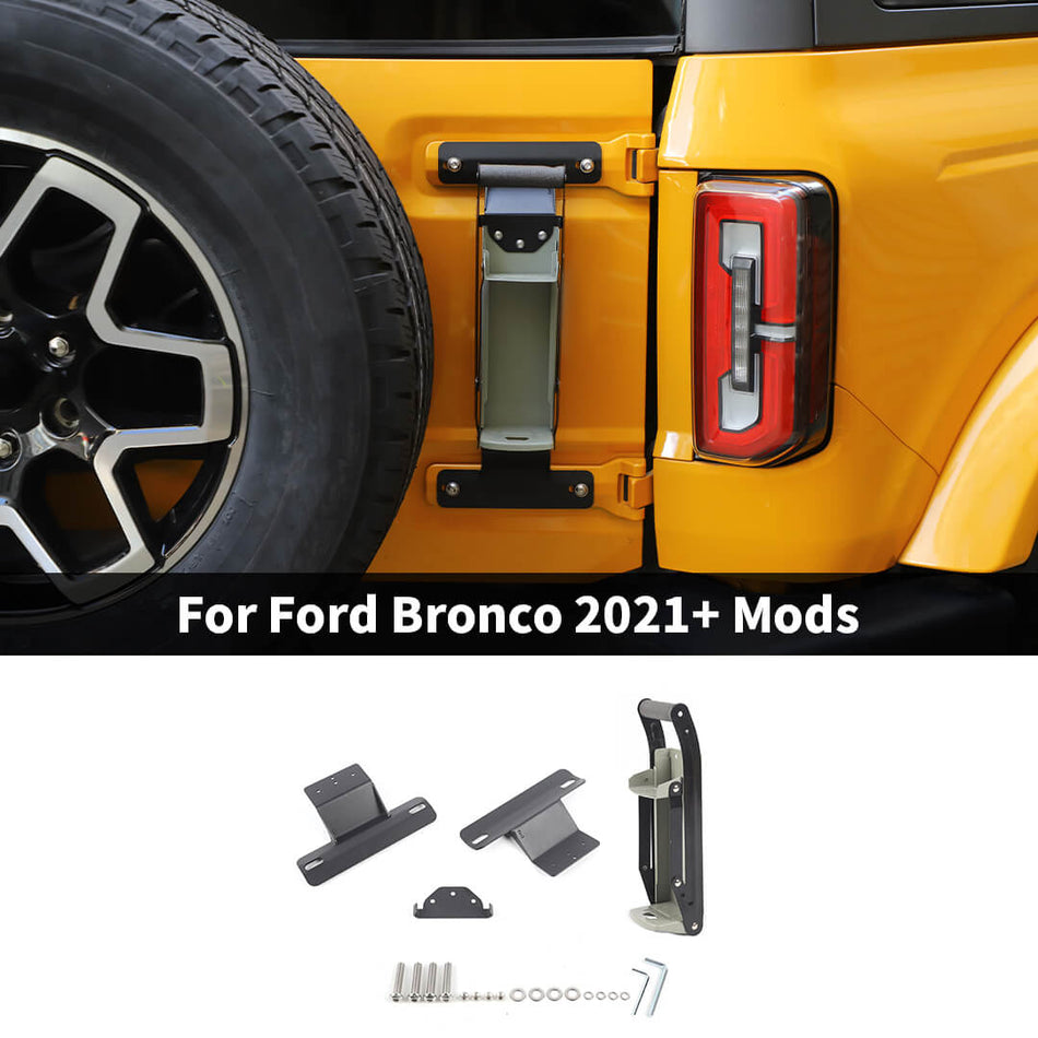 For 2021+ Ford Bronco Tailgate Can Crusher Can Smasher Mountable Beverage Crusher（4 pcs）