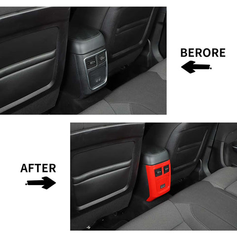 Rear Air Outlet Vent Panel Trim Cover Decor For Dodge Charger/Chrysler 300C 2011+ Accessories | CheroCar