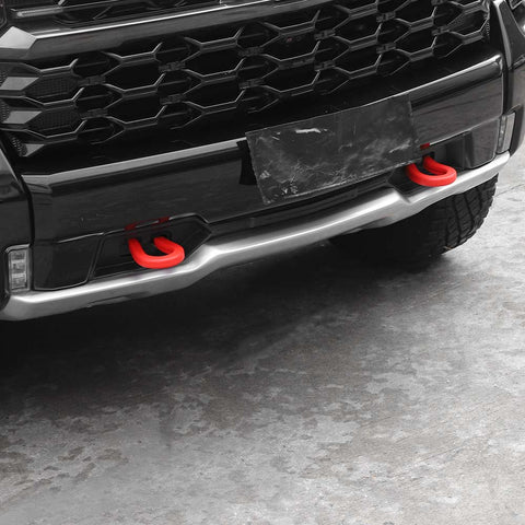 For 2014+ Chevy Silverado/GMC SIERRA Front Trailer Bumper Track Tow Hook Protector Cover