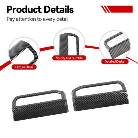 For 2024+4Runner Dashboard Side Air Vent Outlet Cover Trim