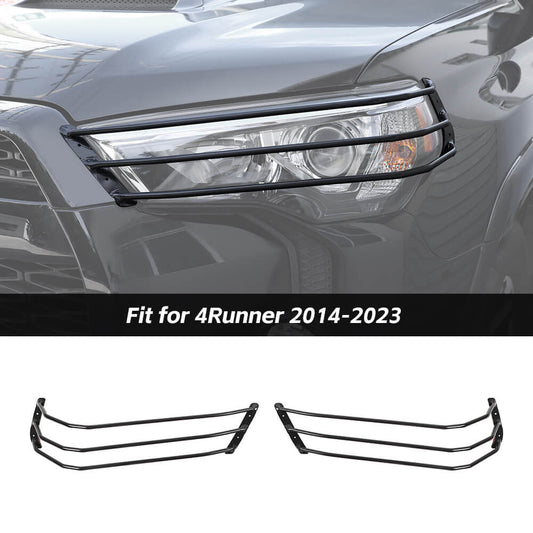 For 2014-2023 Toyota 4Runner Front Headlight Guards Cover Trim Frame