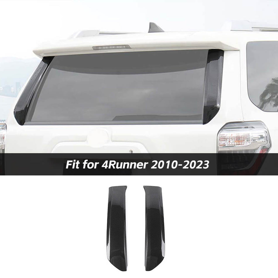 For 2010-2023 Toyota 4Runner ABS Tailgate Window Pillar Mould Cover Trim