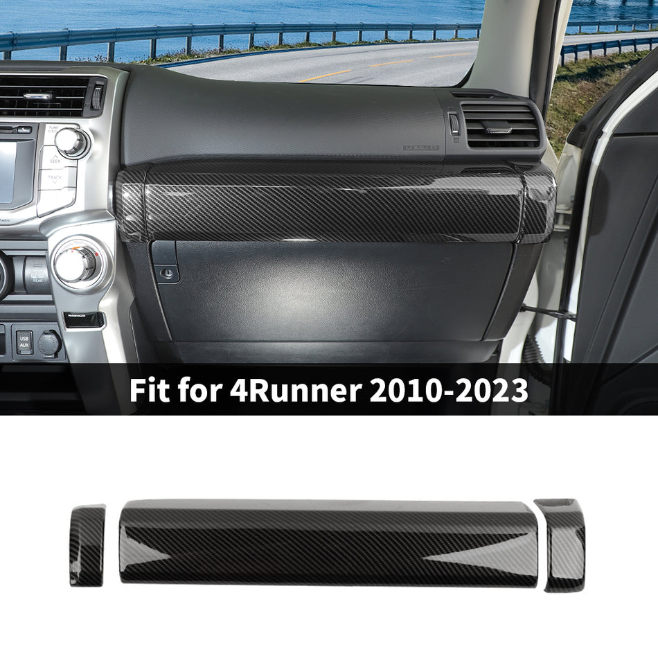 For 2010-2023 Toyota 4Runner 3 x Console Co-Pilot Dashboard Cover Trim