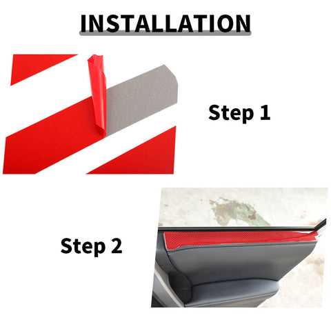For 2010-2023 Toyota 4Runner Interior Window Strips Panel Cover