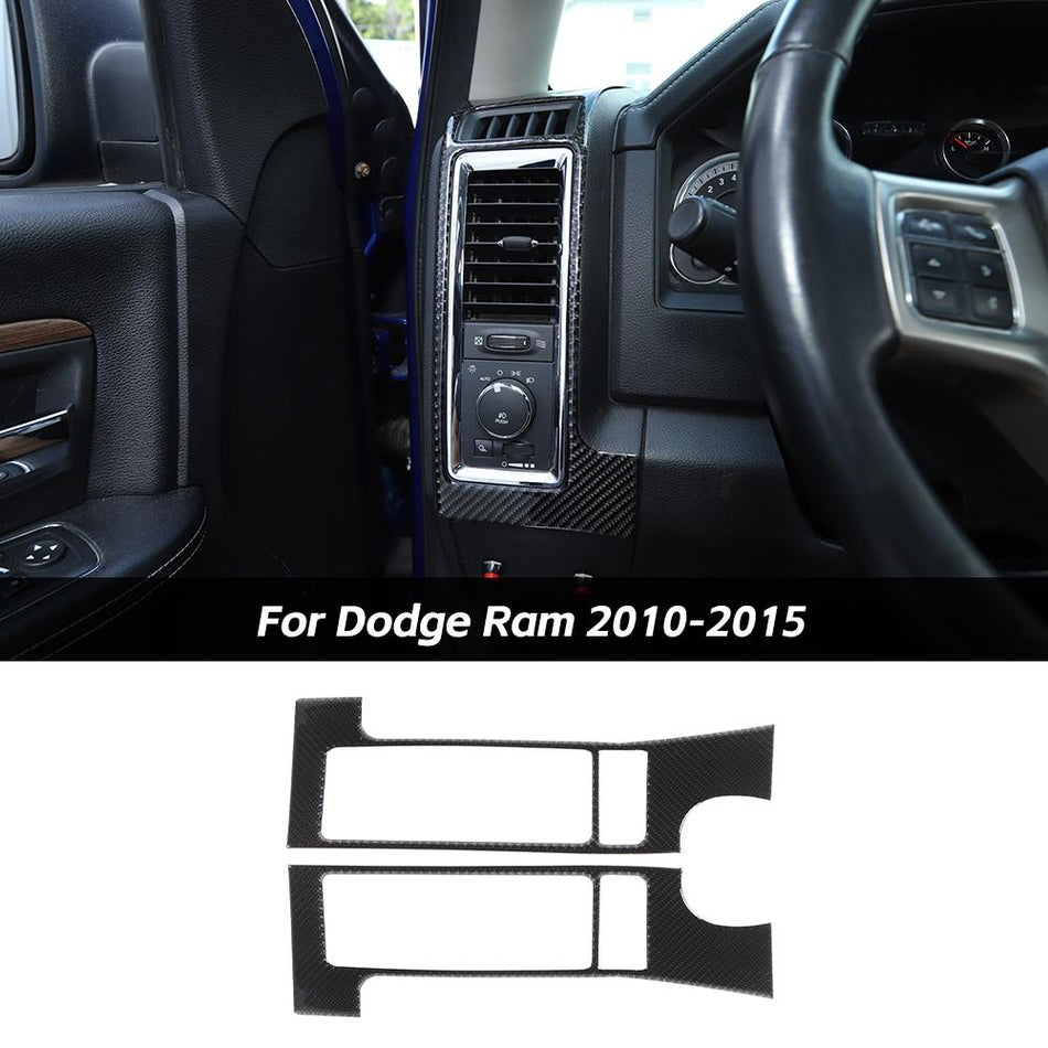 For 2010-2015 Dodge Ram Dash Side Air Vent Outlet Cover Trim