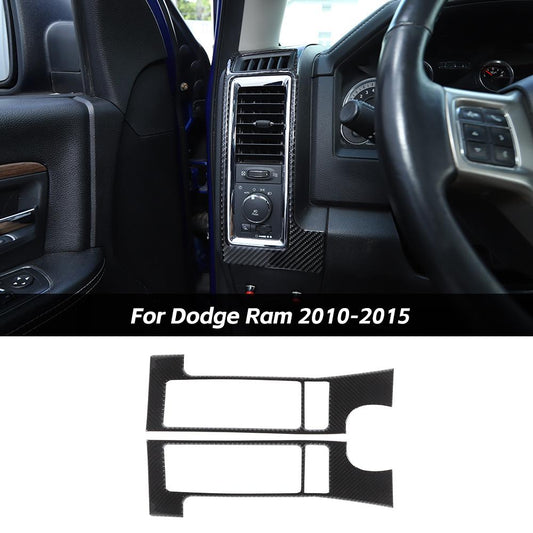 Dash Side Air Vent Outlet Cover Trim For Dodge Ram 2010-2015 Accessories | CheroCar