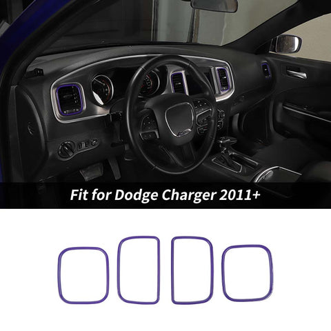 Dashboard Air Outlet Vent Cover Trim For Dodge Charger 2011+ Accessories | CheroCar