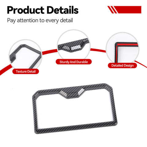 For 2024+ 4Runner Interior Front Center Gear Shift Cup Holder Cover Trim