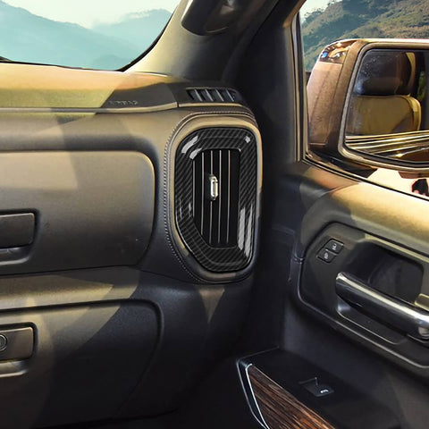 For 2019-2021 Chevy Silverado/ GMC-SIERRA Inner Center Console Dashboard Air Vent Trim Cover Kit