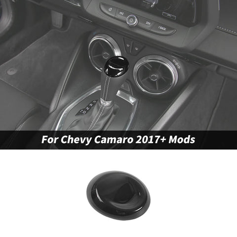 For 2017+ Chevrolet Camaro Gear Shift Knob Head Cover Trim