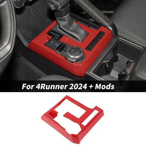 For 2024+ 4Runner Gear Shift Box Panel Frame Cover Trim