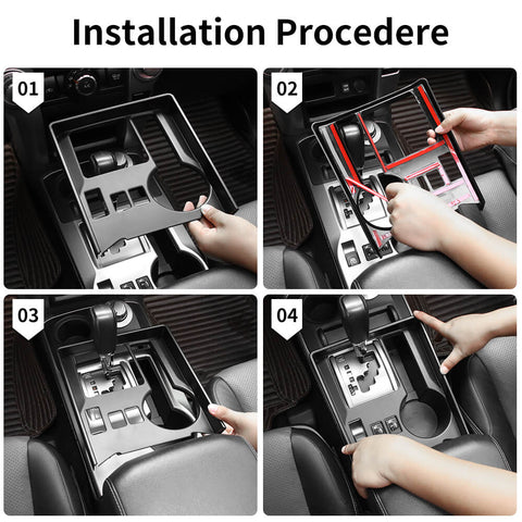 For 2010-2023 Toyota 4Runner Gear Shift Storage Box Organizer Tray
