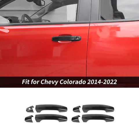 For 2014-2022 Chevy Colorado Door Handle Shell Trims Cover Bezel