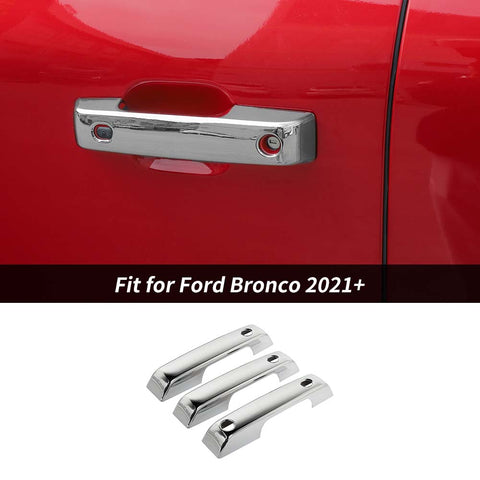 Exterior Door Handle Protector Shell Cover Trim For Ford Bronco 2021+ 2Dr Accessories | CheroCar