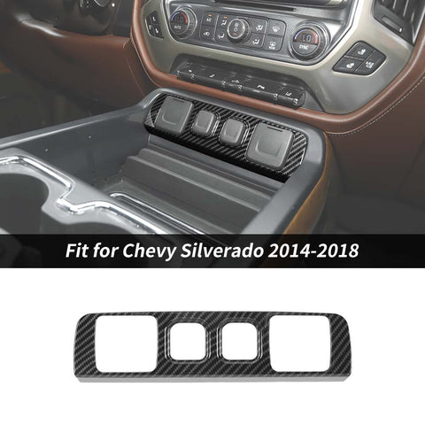 Power & USB Socket Panel Decor Cover For Chevrolet Silverado/GMC Sierra 2014-2018 Accessories | CheroCar