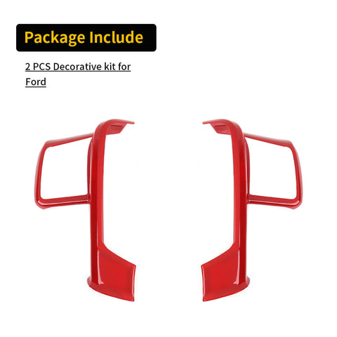 For 2008-2016 Ford F250/F350/F450/F550 Interior Steering Wheel Cover Trim