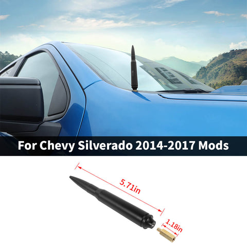 For Chevy Silverado/GMC/SIERRA Front Bullet Antenna Bracket Accessories