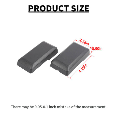 For 2021+ Ford Bronco Replacement Tailgate Liftgate Window Glass Hinge Trim Cover