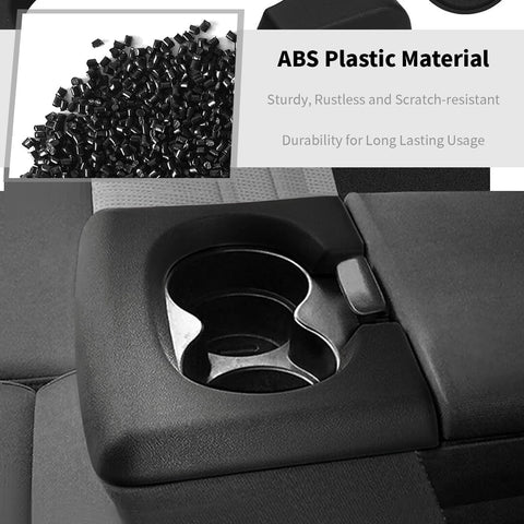 For 2004-2014 Ford F150 Center Console Cup Holder Replacement Pad Accessories