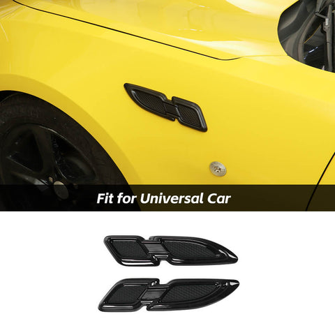 Front Hood Air Vent Outlet Fender Trim Cover For Universal Car Accessories | CheroCar