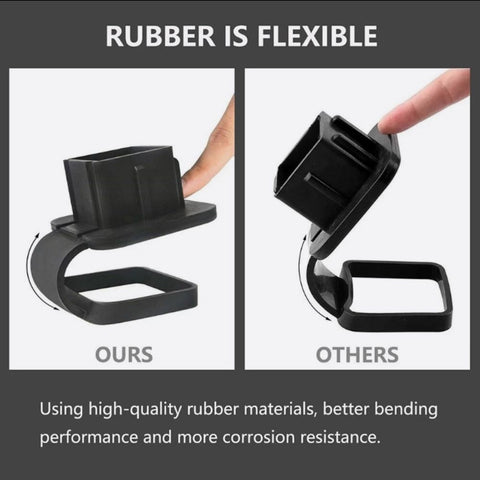 For Universal Car Trailer Hitch Cover Trailer Hook Dustproof Plug Square Mouth Protector