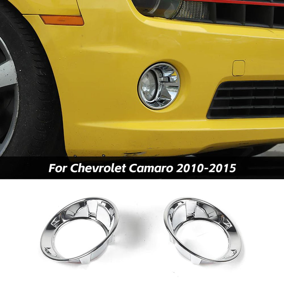 For 2010-2015 Chevrolet Camaro Front Fog Light Cover Frame Trim