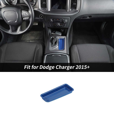 Gear Shift Storage Compartment Decor Cover For Dodge Charger 2015+ Accessories | CheroCar